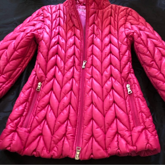 GUESS Women Pink Winter Jacket/Puffer - Picture 8 of 15